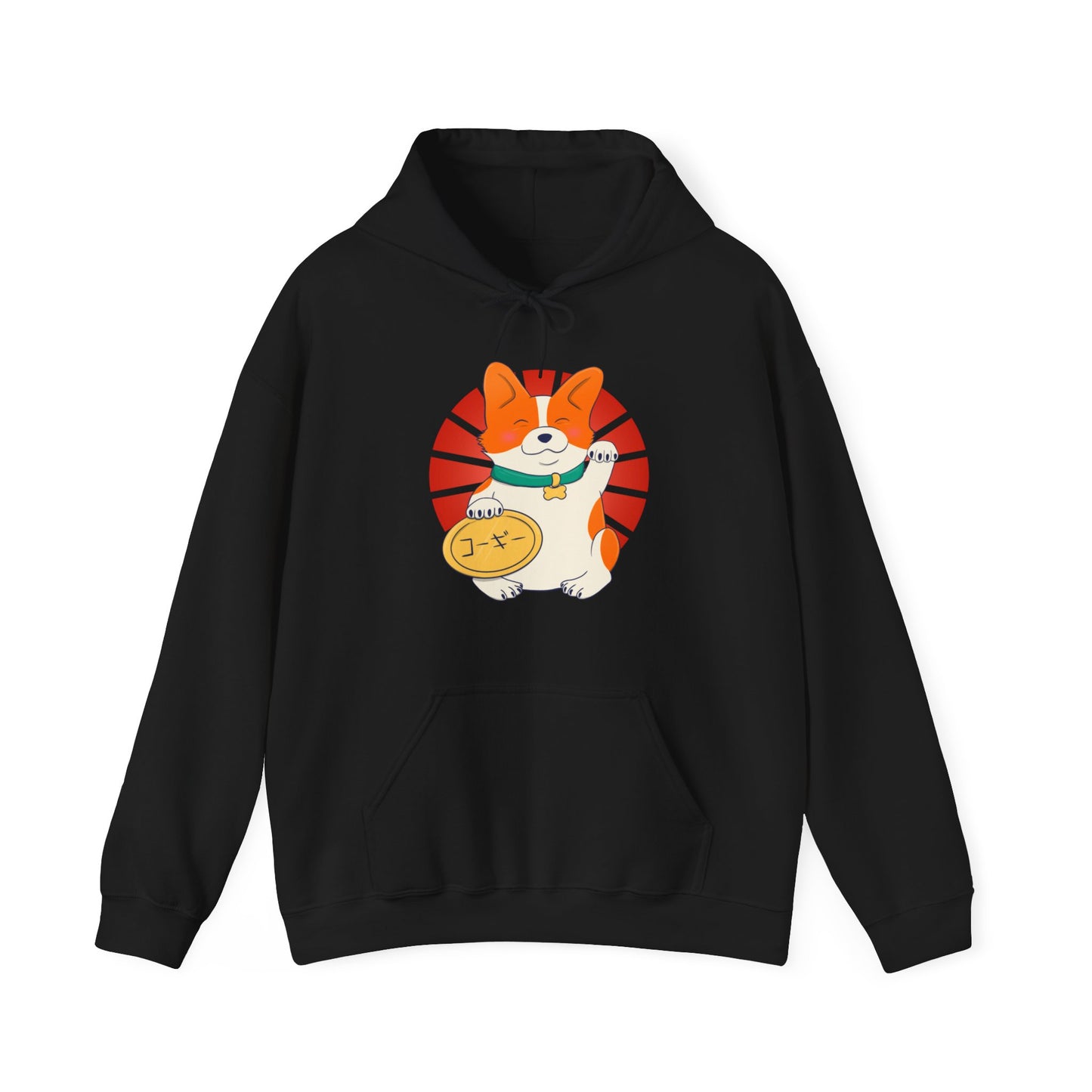 Hoodie - Unisexe - Maneki corgi