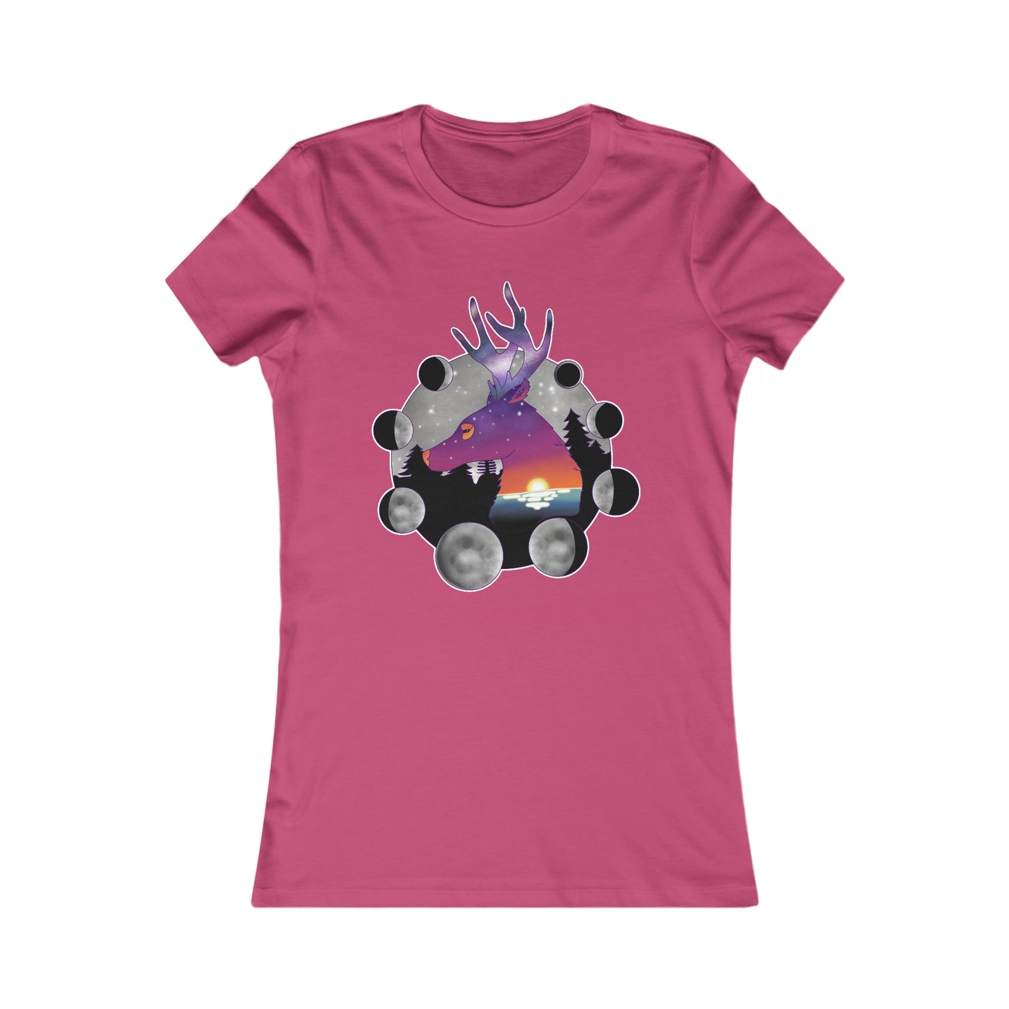 Women's t-shirt - Cosmic deer