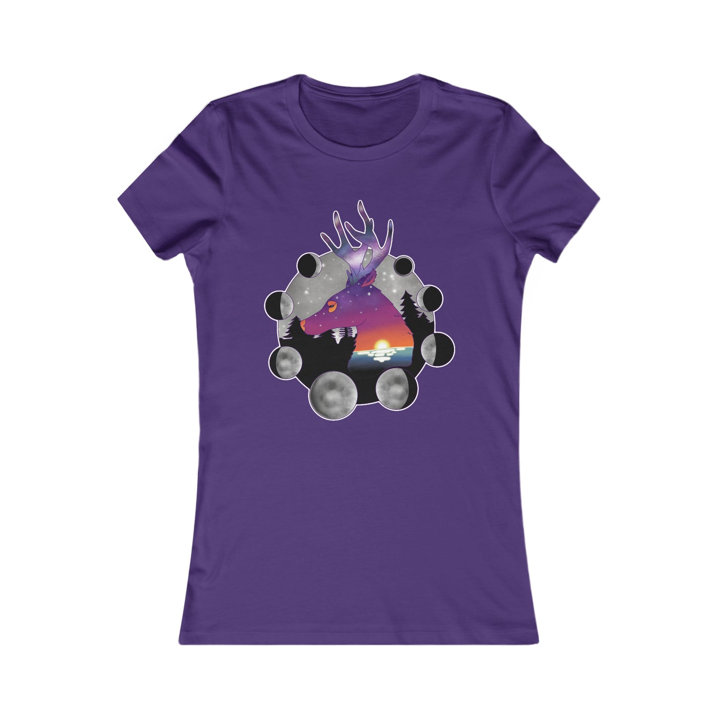 Women's t-shirt - Cosmic deer