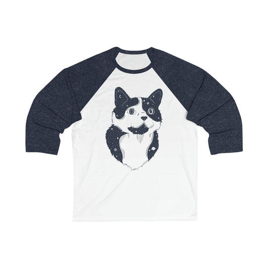 Baseball sweater - Unisex - Starry cat