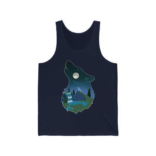 Tank top - Unisex - Wolf constellation