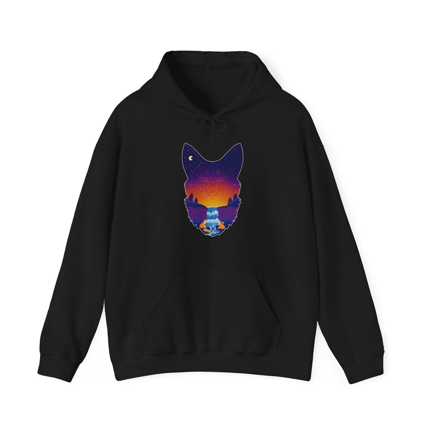 Hoodie - Unisex - Fox Constellation