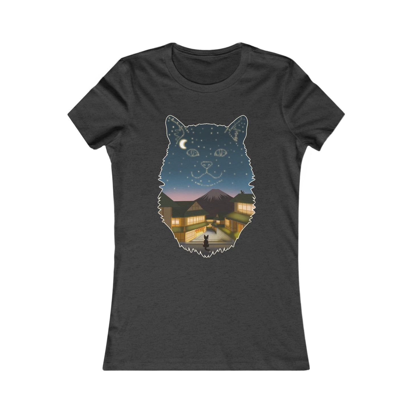 Women's t-shirt - Cat constellation