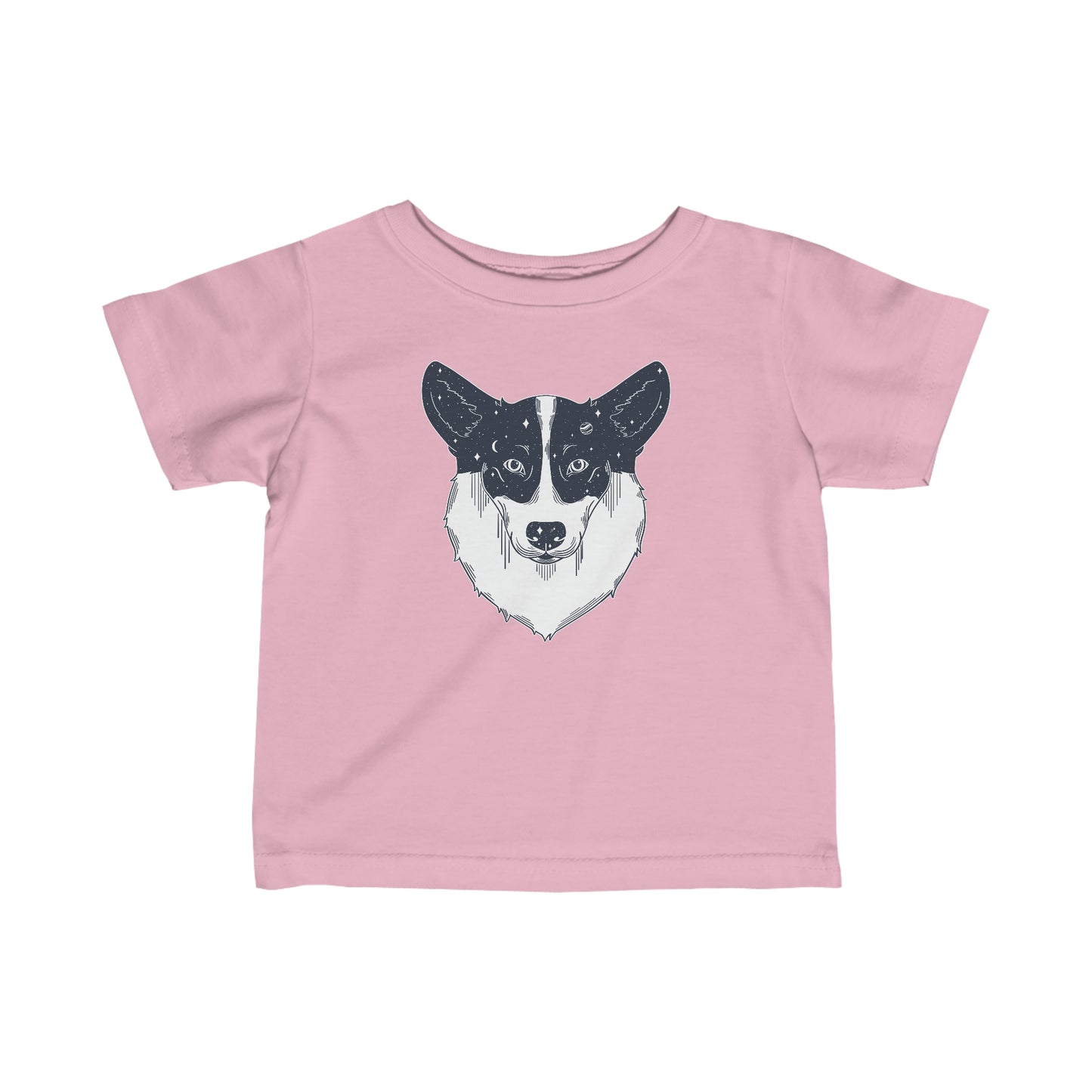 Baby's T-shirt - Starry Corgi