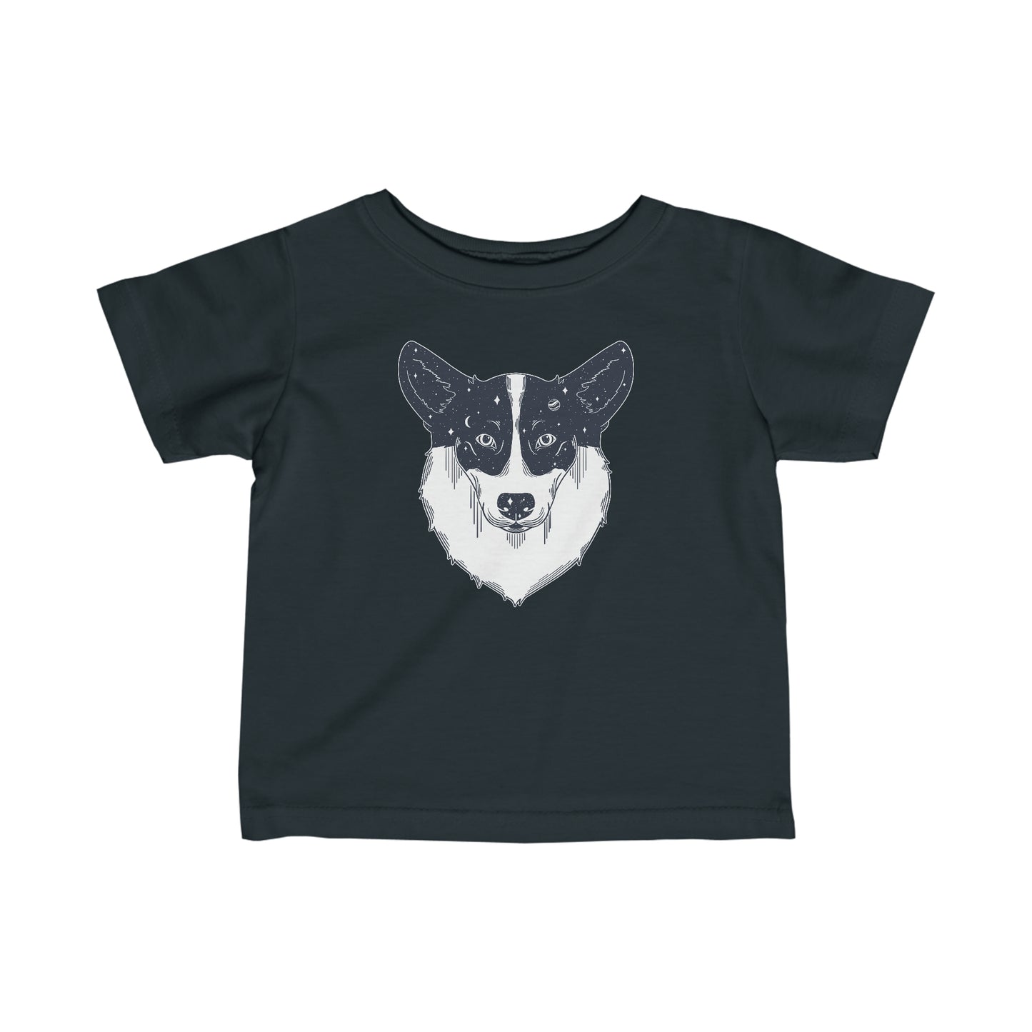 Baby's T-shirt - Starry Corgi