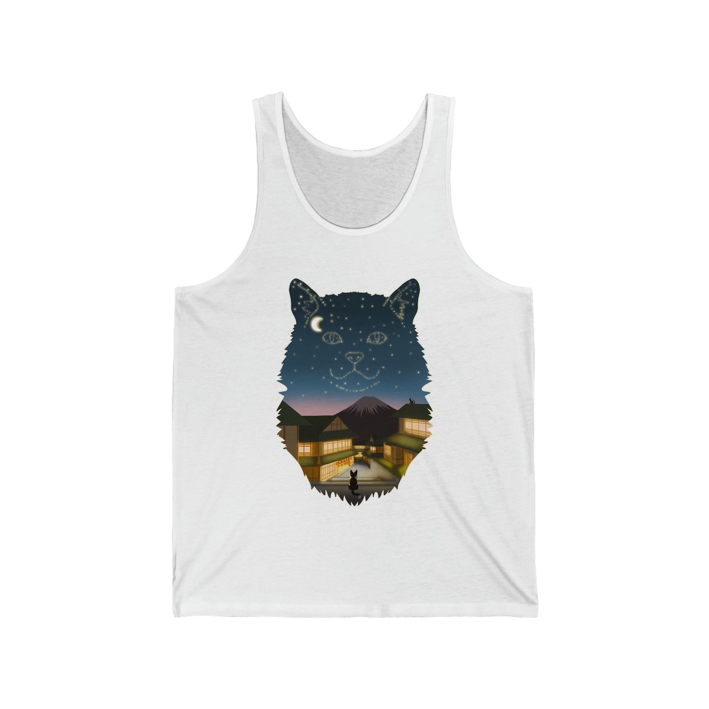 Tank top - Unisexe - Constellation chat