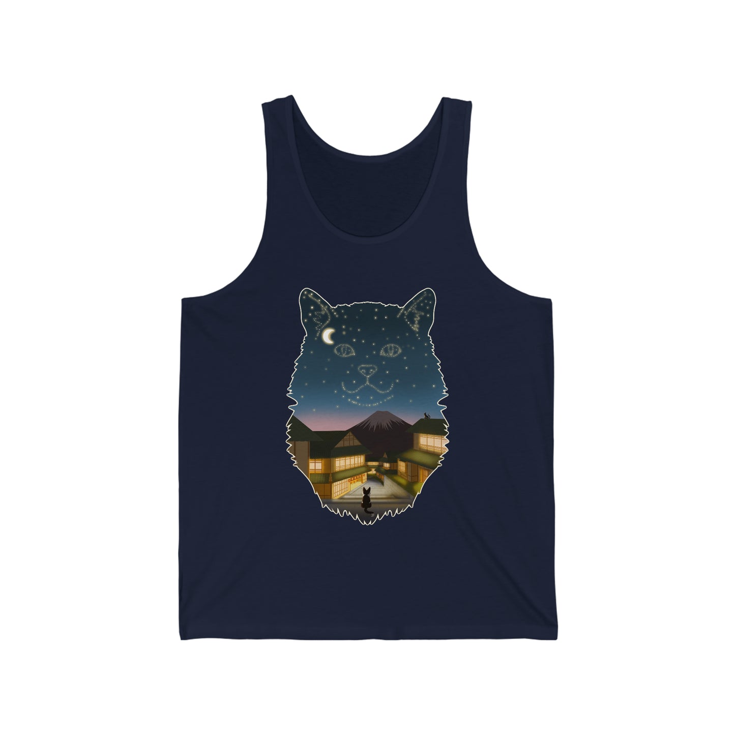 Tank top - Unisexe - Constellation chat
