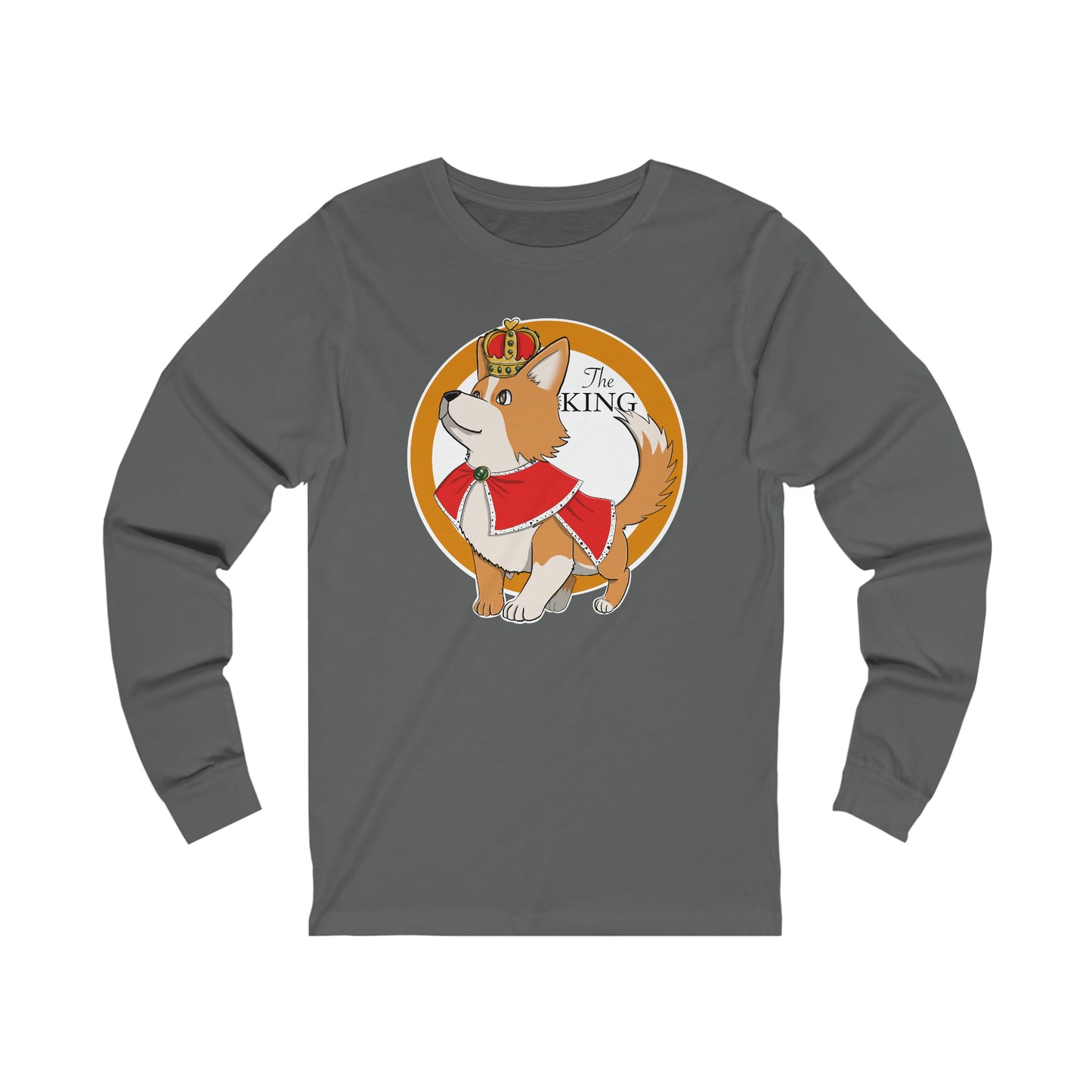 Long-sleeved shirt - Unisex - King corgi