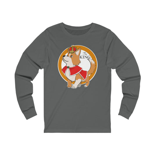 Long-sleeved shirt - Unisex - King corgi