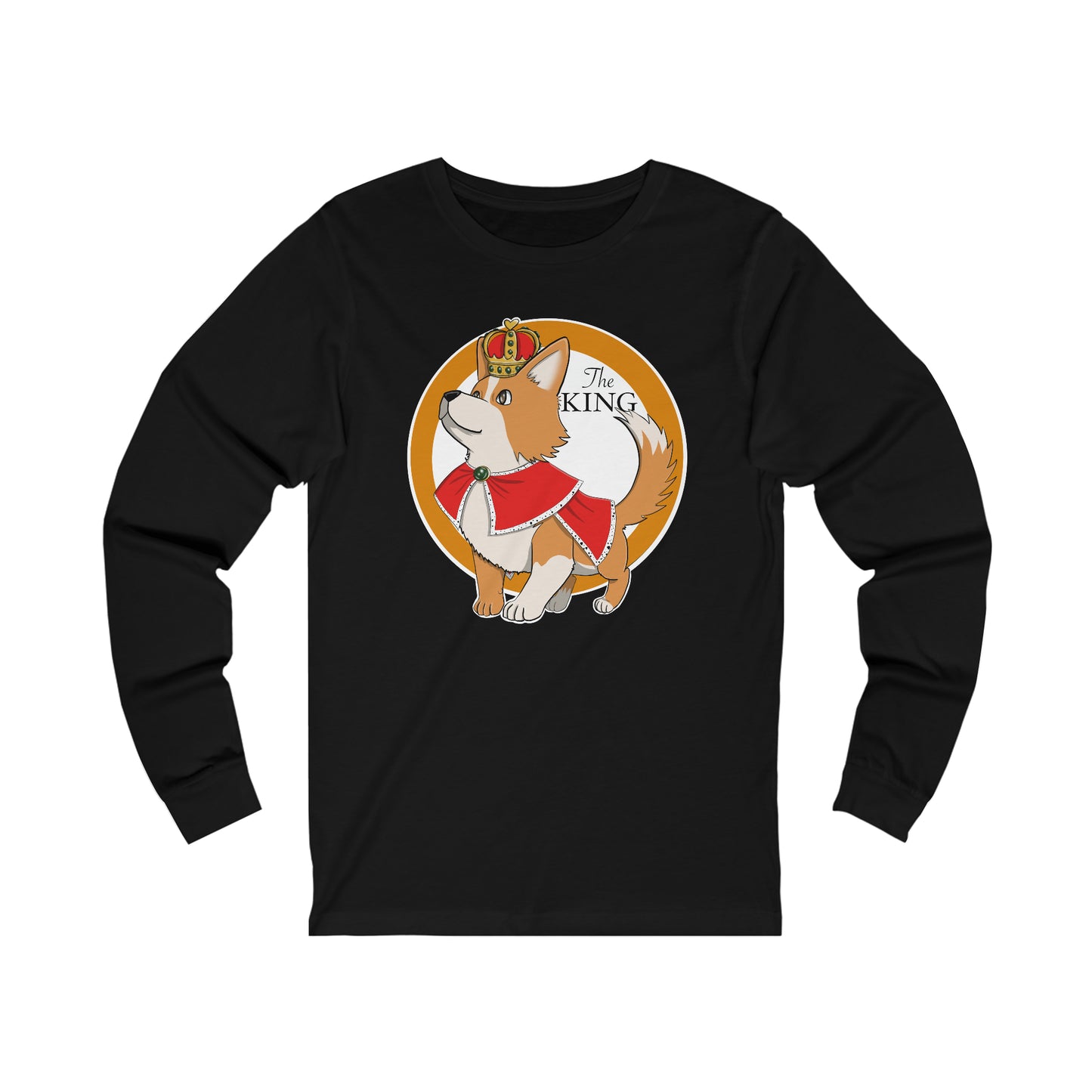 Long-sleeved shirt - Unisex - King corgi