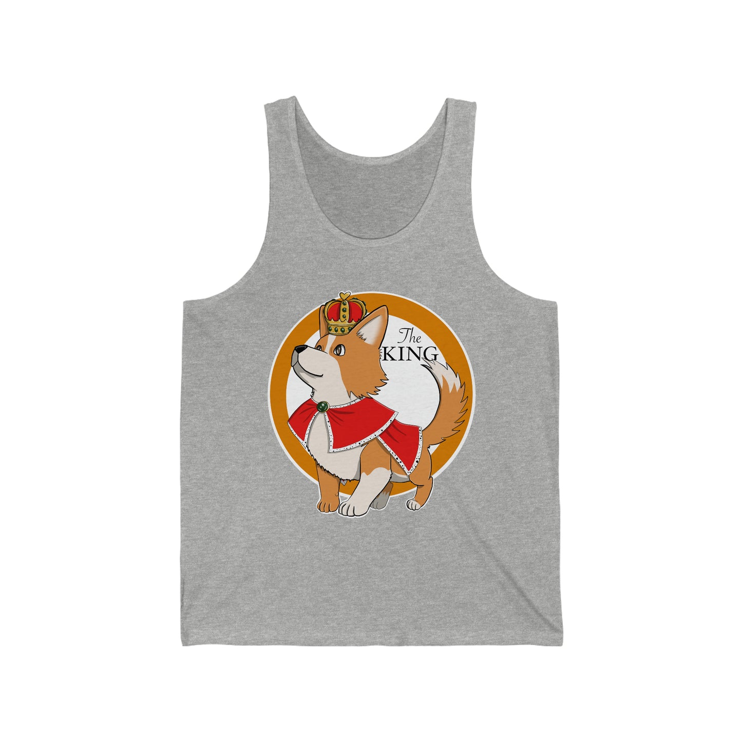 Tank top - Unisex - King corgi