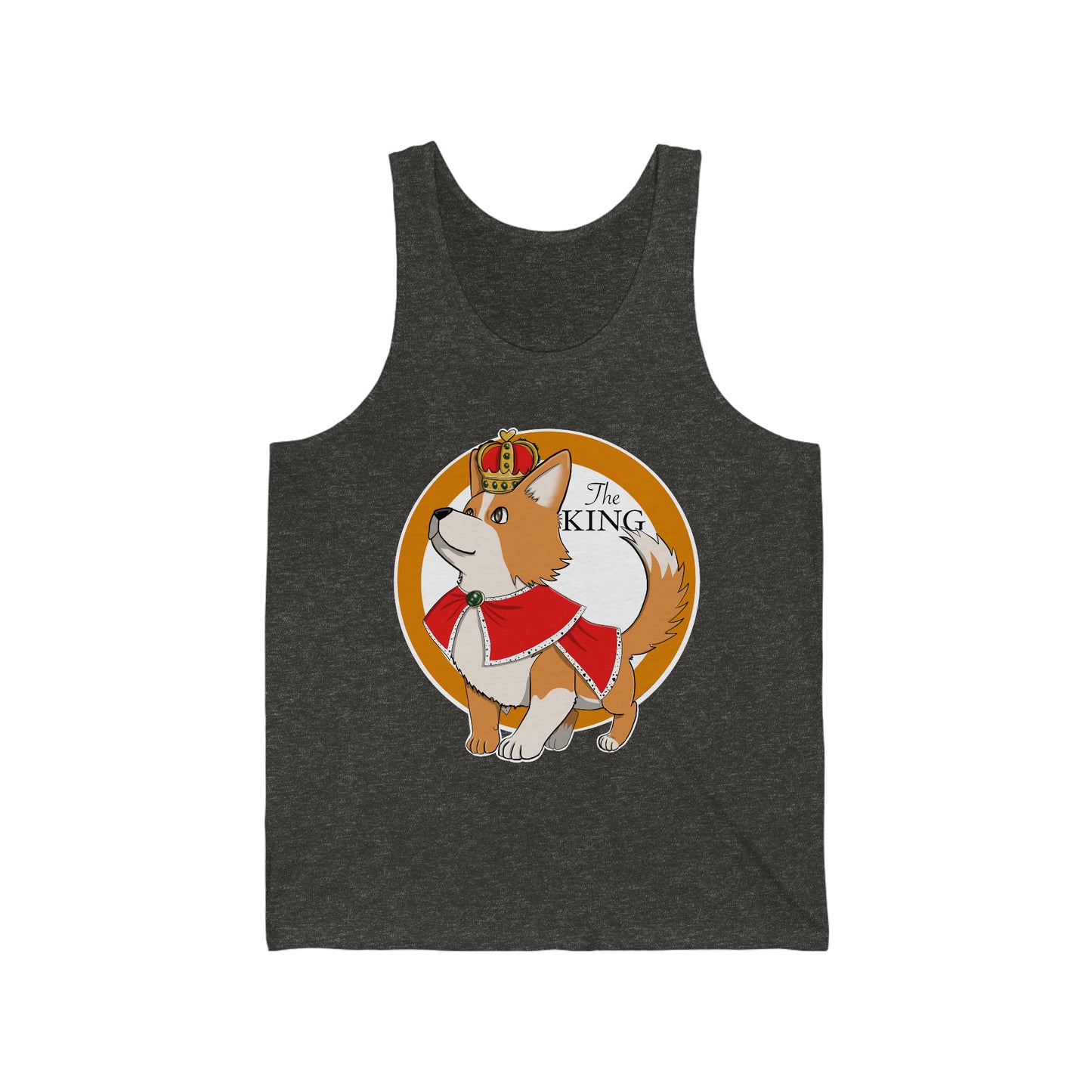 Tank top - Unisex - King corgi