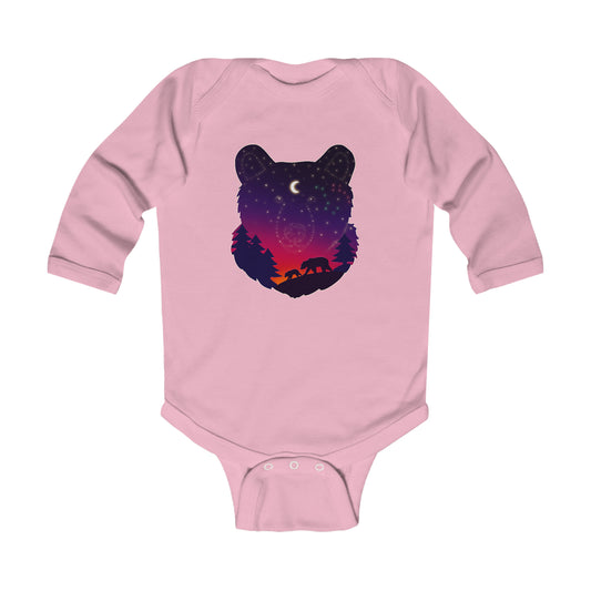 Long-sleeved onesie - Bear Constellation