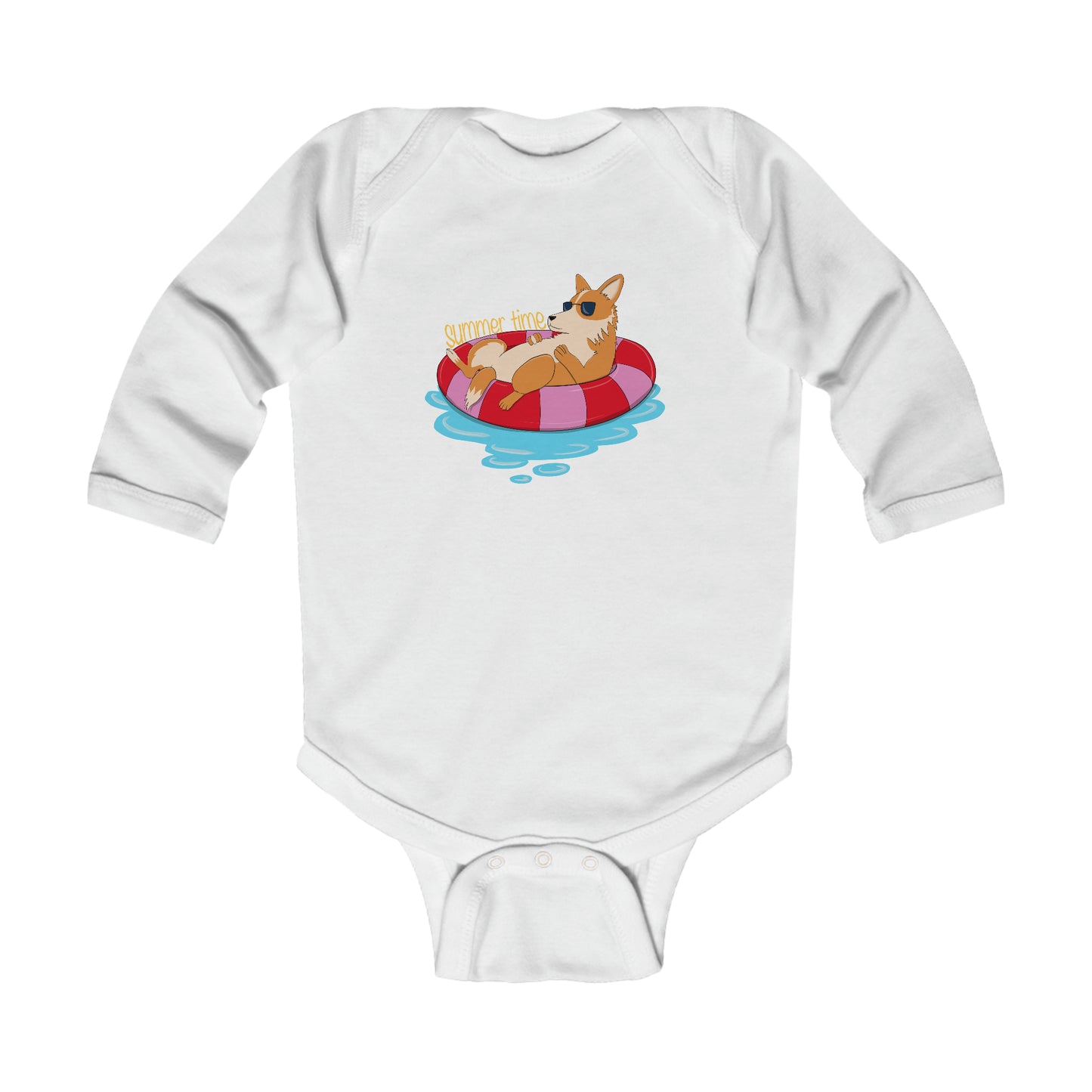 Long-sleeved onesie - Summer time
