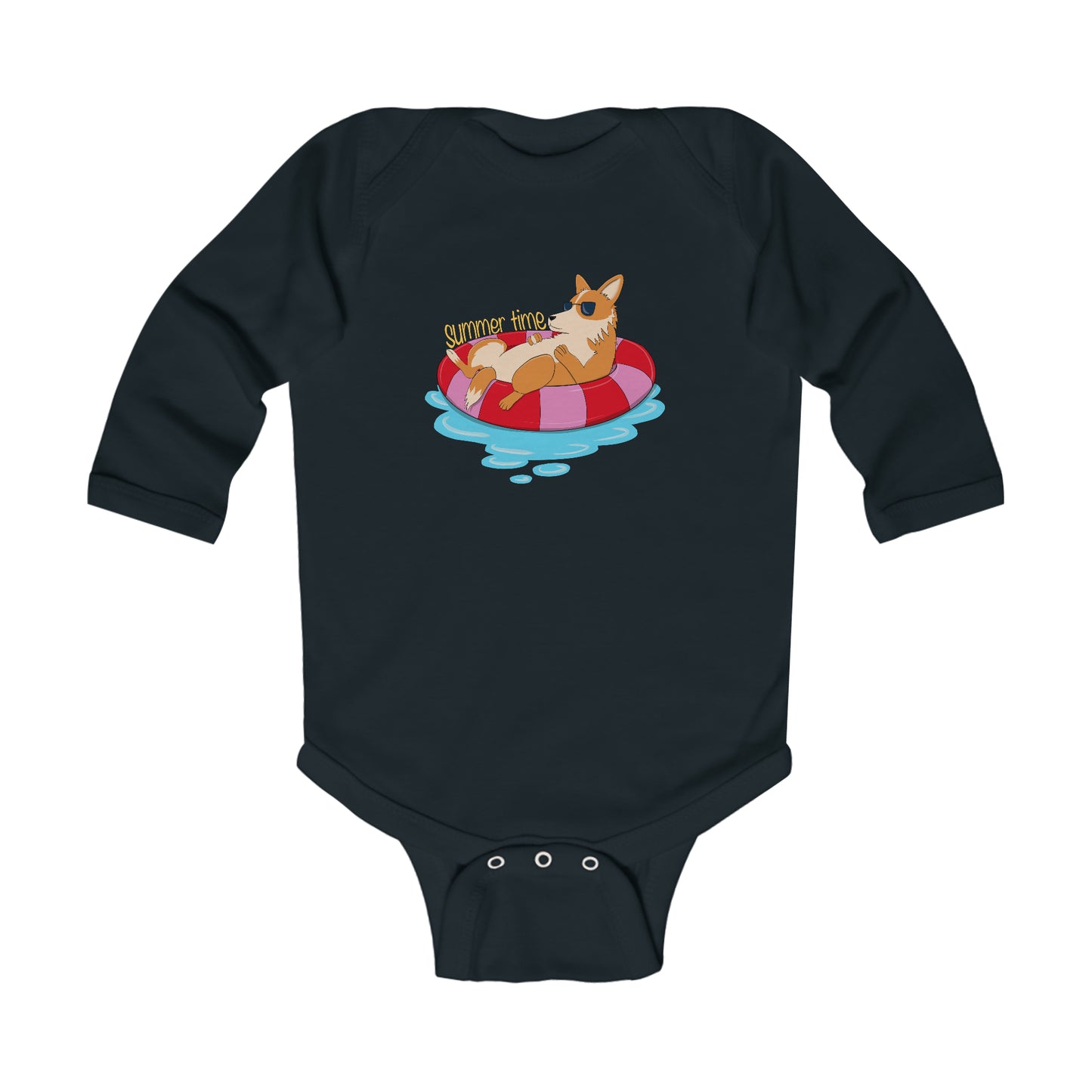 Long-sleeved onesie - Summer time