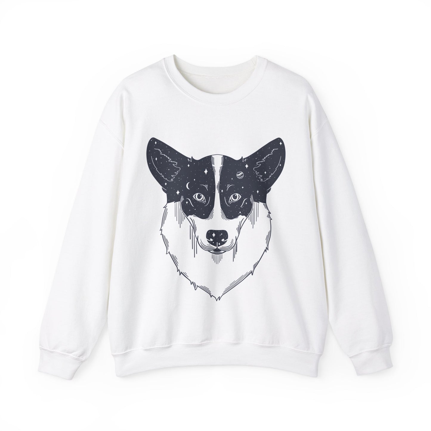 Crewneck - Unisex - Starry Corgi