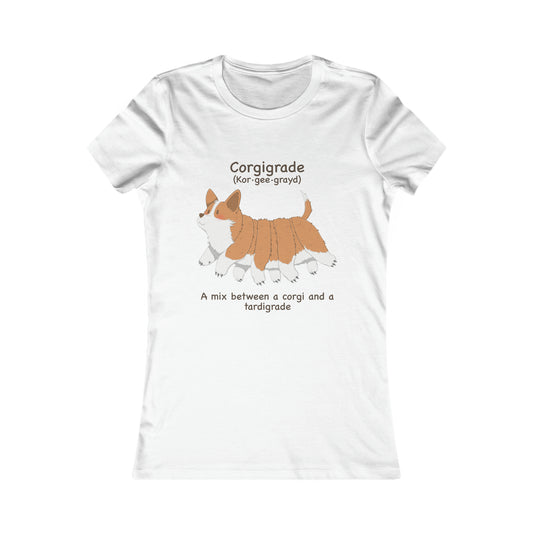 Women's t-shirt - Corgigrade