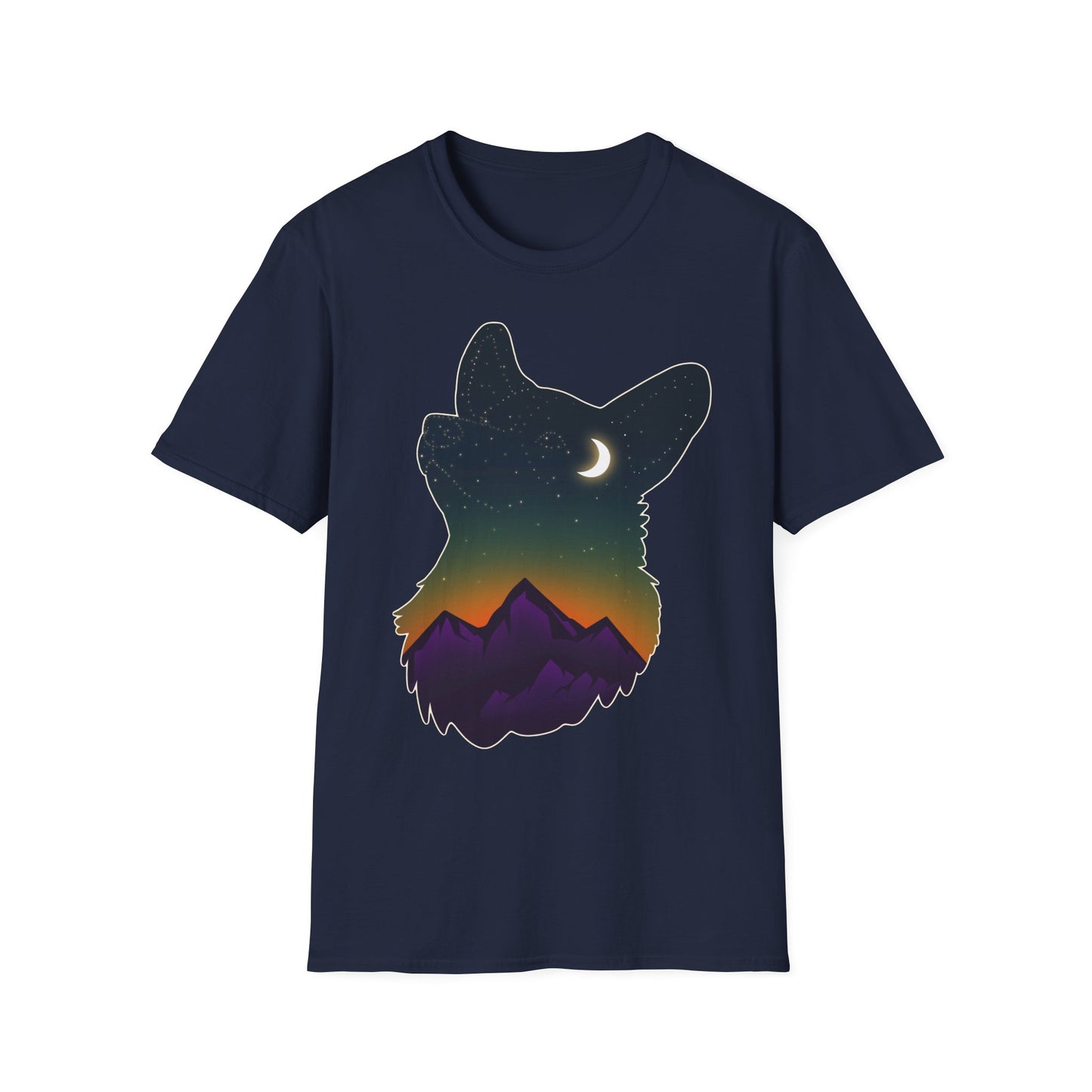 T-shirt - Unisex - Constellation Corgi