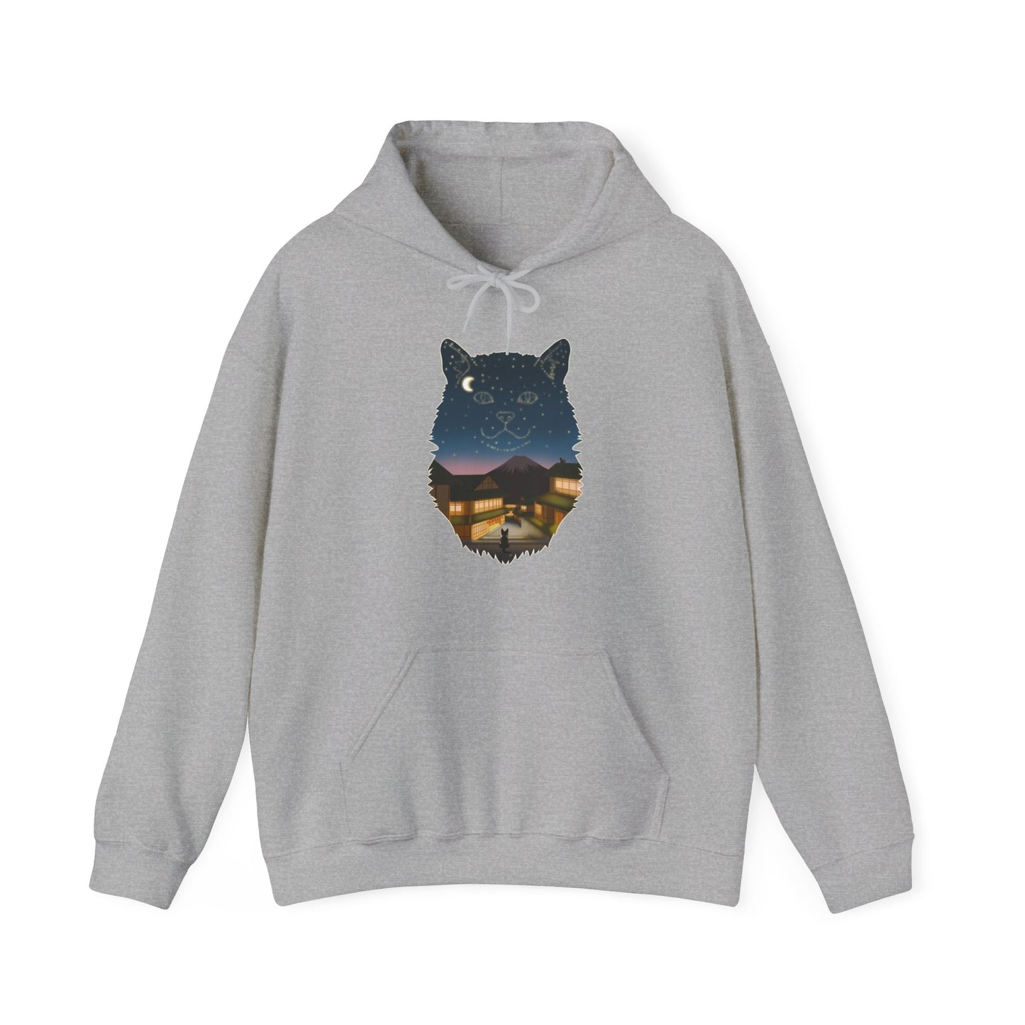 Hoodie - Unisexe - Constellation chat