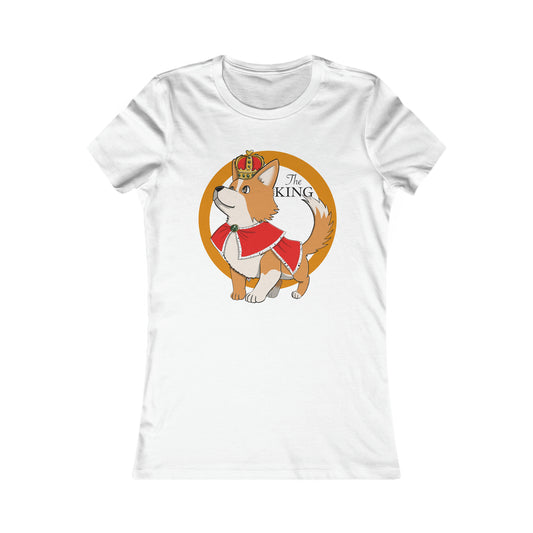 T-shirt femme - King corgi