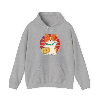 Hoodie - Unisexe - Maneki corgi