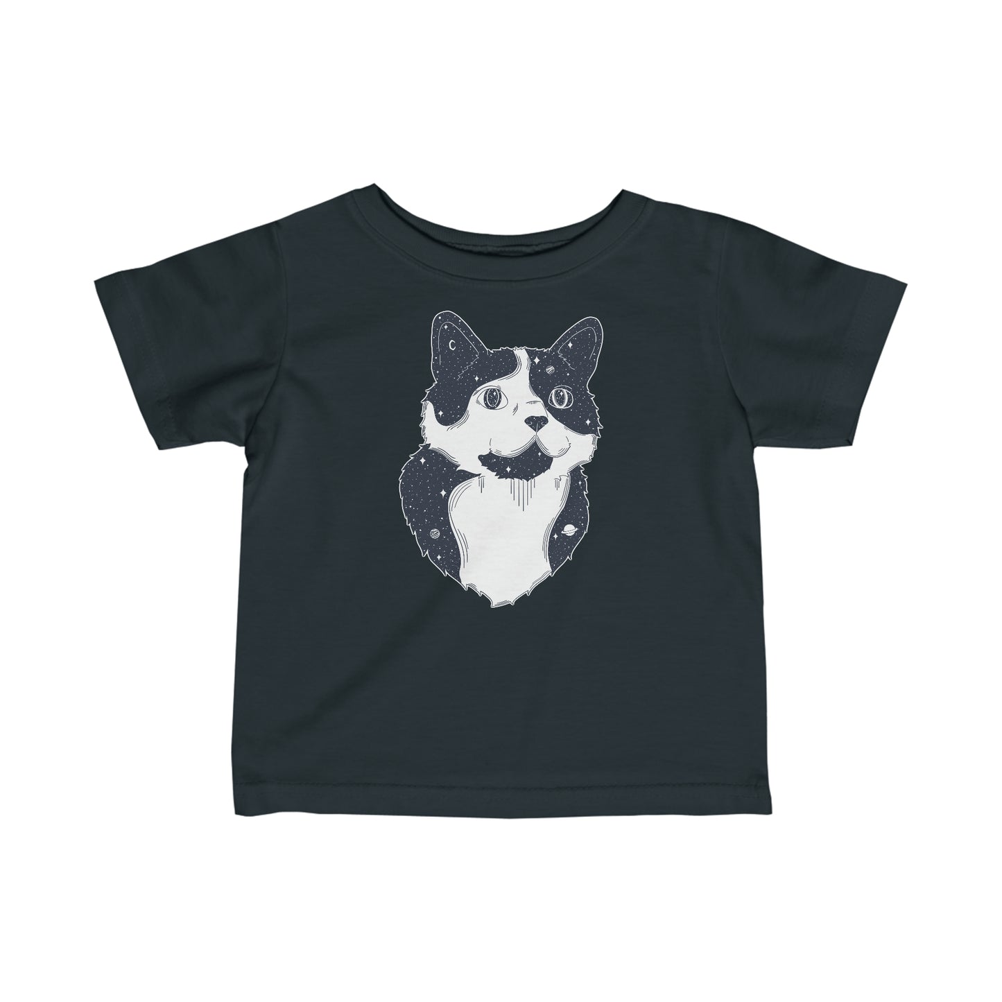 Baby's t-shirt - Starry cat
