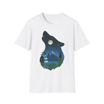 T-shirt - Unisex - Wolf Constellation