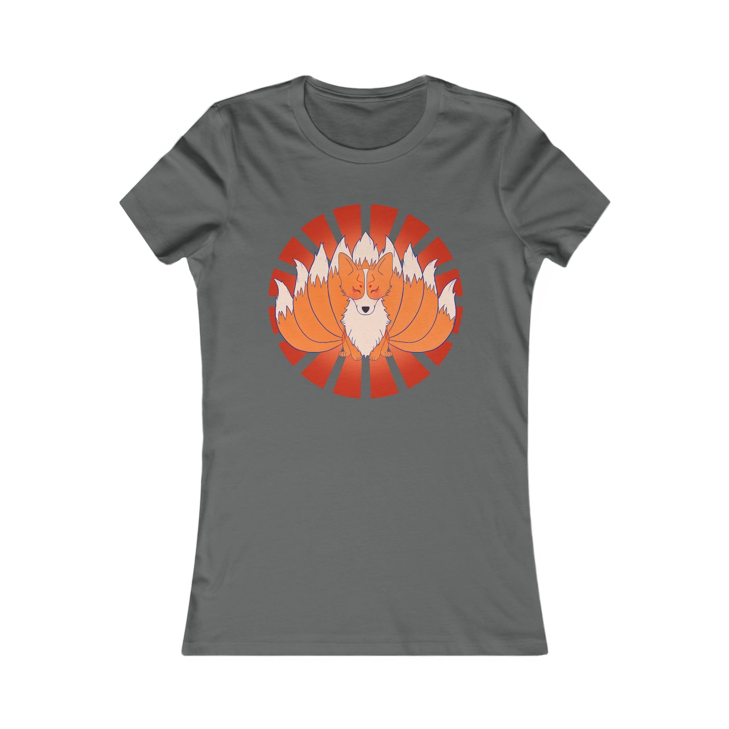 T-shirt femme - Corgi à neuf queues