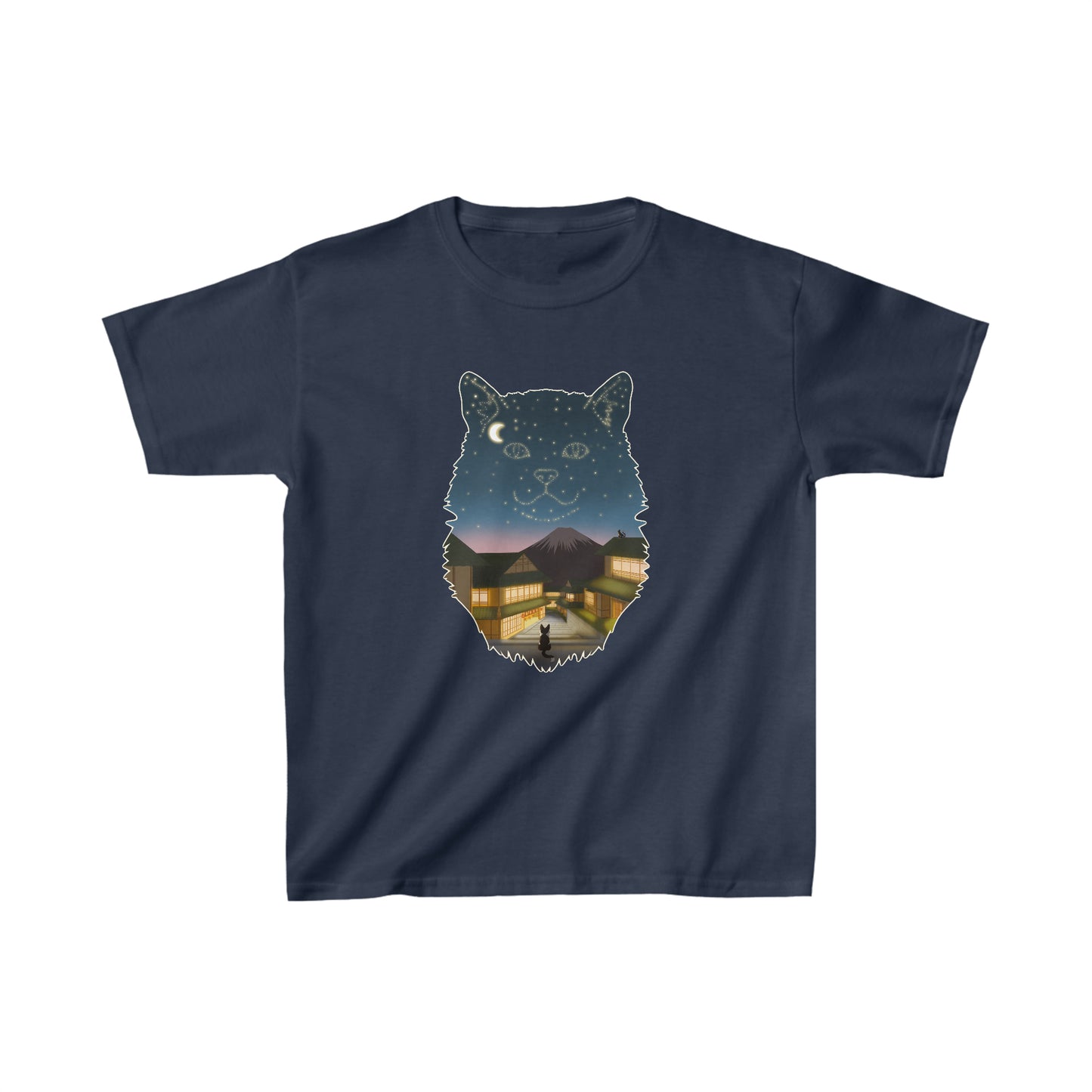 T-shirt enfant - Constellation chat