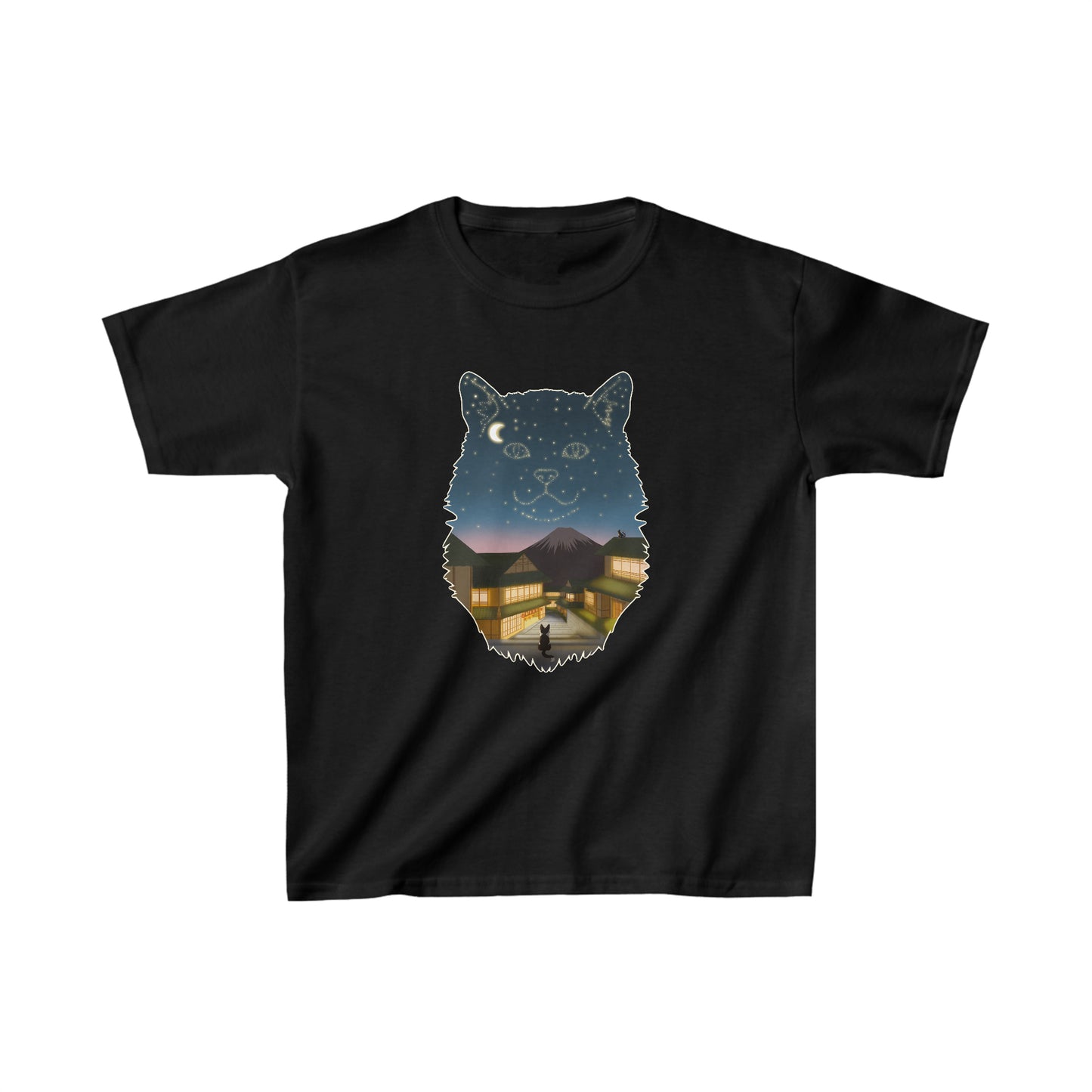 T-shirt enfant - Constellation chat