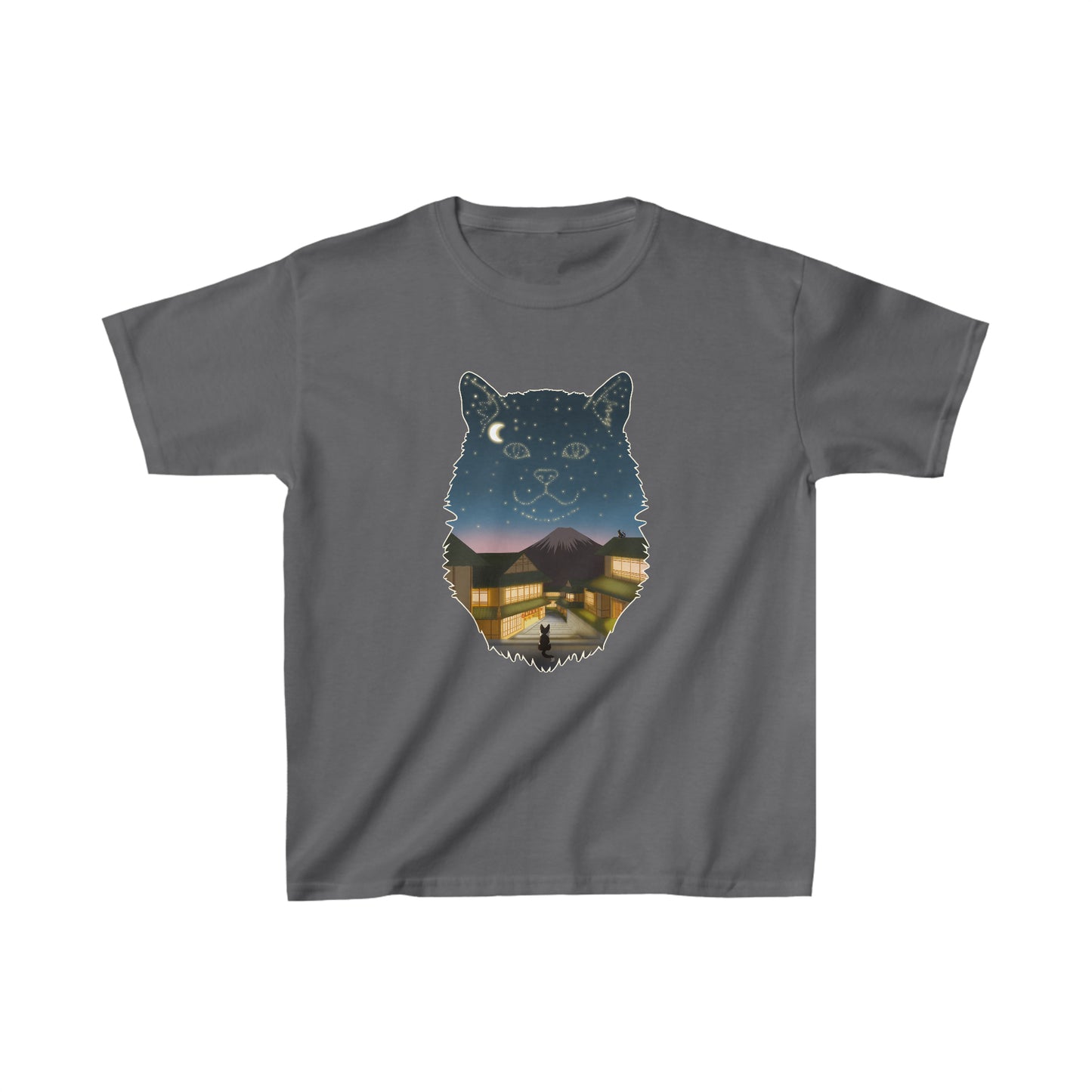 T-shirt enfant - Constellation chat