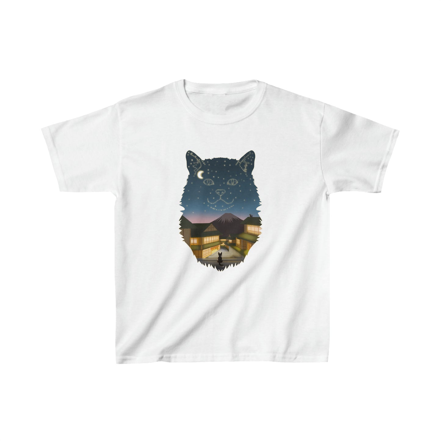 T-shirt enfant - Constellation chat