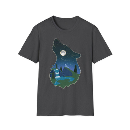 T-shirt - Unisex - Wolf Constellation