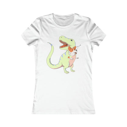 Women's t-shirt - Corgi rex