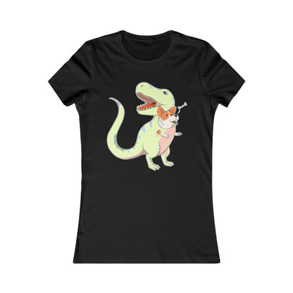 Women's t-shirt - Corgi rex