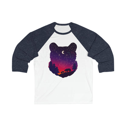 Chandail baseball - Unisexe - Constellation ours