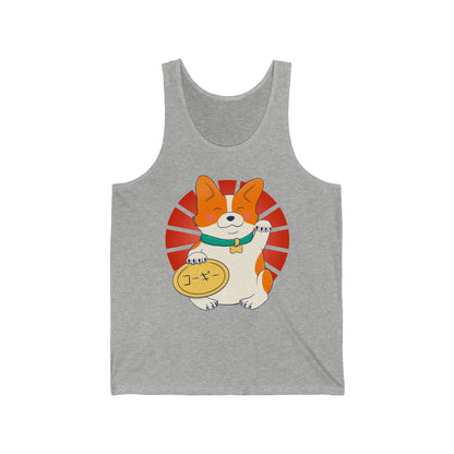 Tank top - Unisexe - Maneki corgi