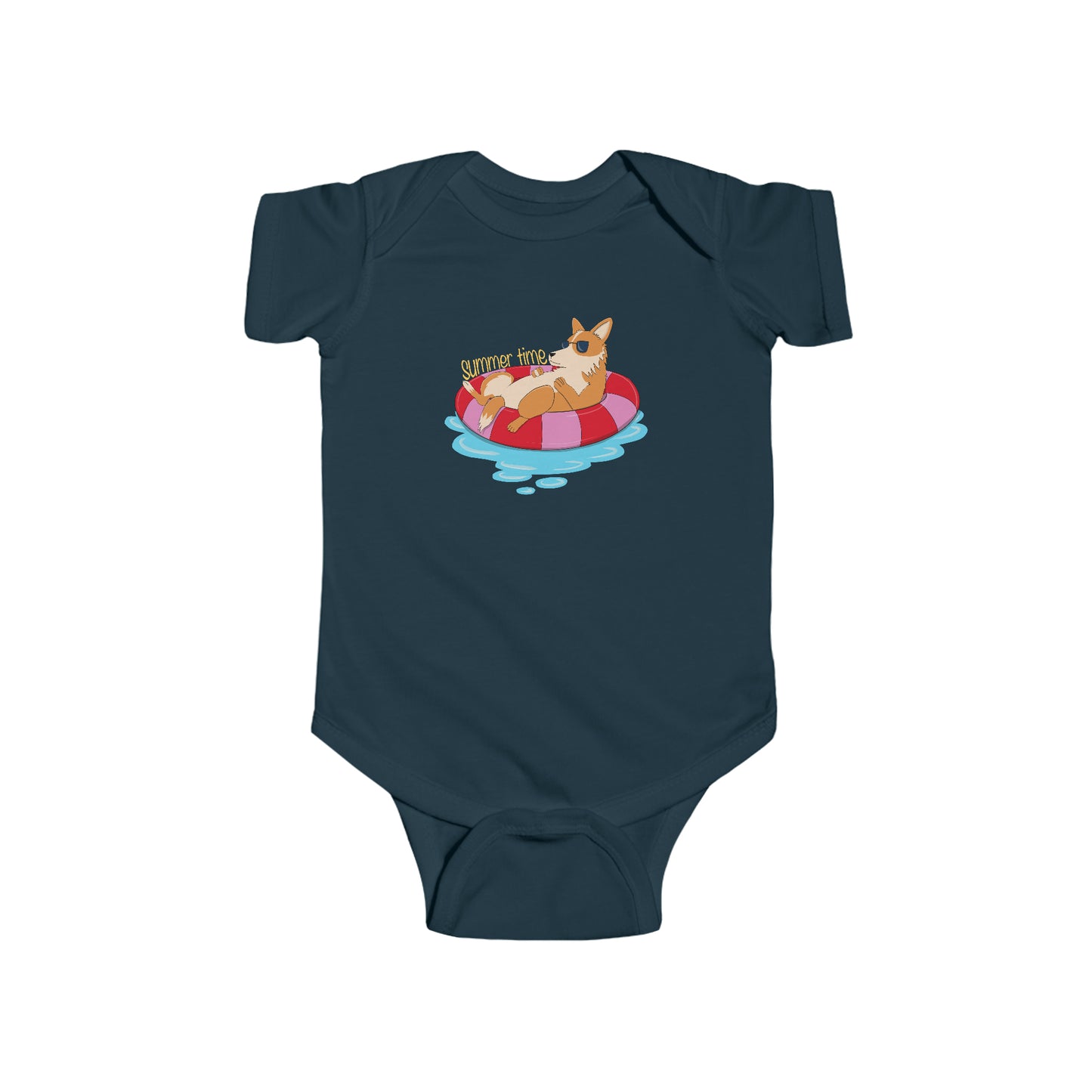 Short-sleeved onesie - Summer time