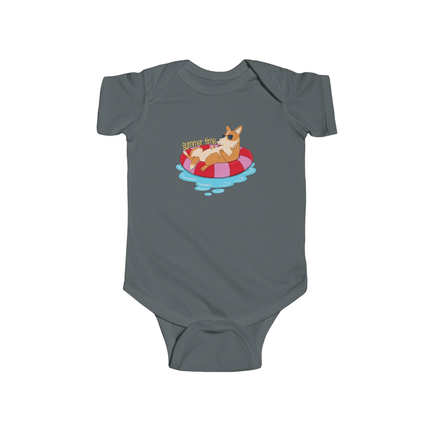Short-sleeved onesie - Summer time
