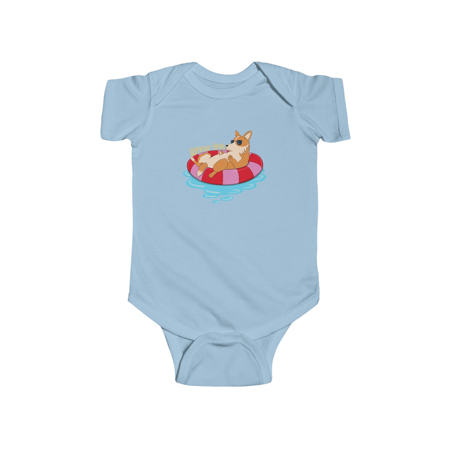 Short-sleeved onesie - Summer time
