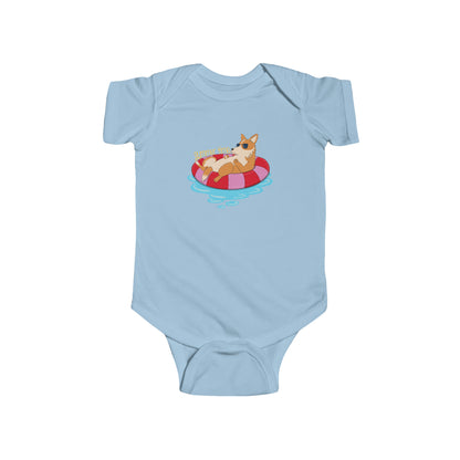 Short-sleeved onesie - Summer time