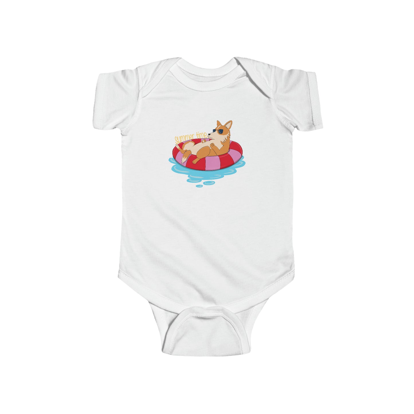 Short-sleeved onesie - Summer time