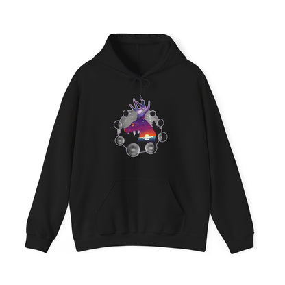 Hoodie - Unisexe - Cerf cosmique