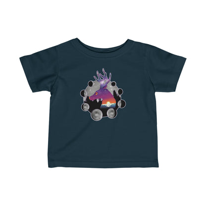 T-shirt bébé - Cerf cosmique