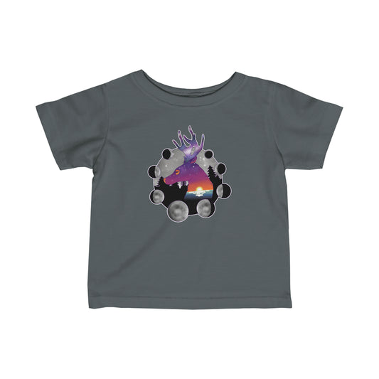 T-shirt bébé - Cerf cosmique