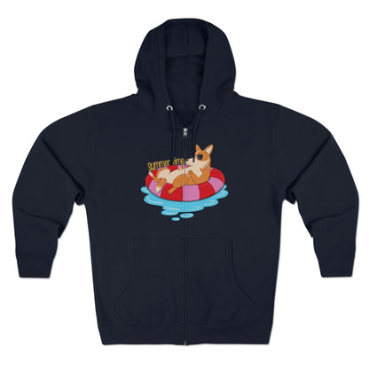 Full Zip Hoodie - Unisex - Summer time