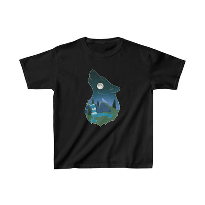 T-shirt enfant - Constellation loup