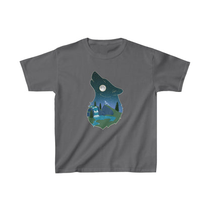 T-shirt enfant - Constellation loup