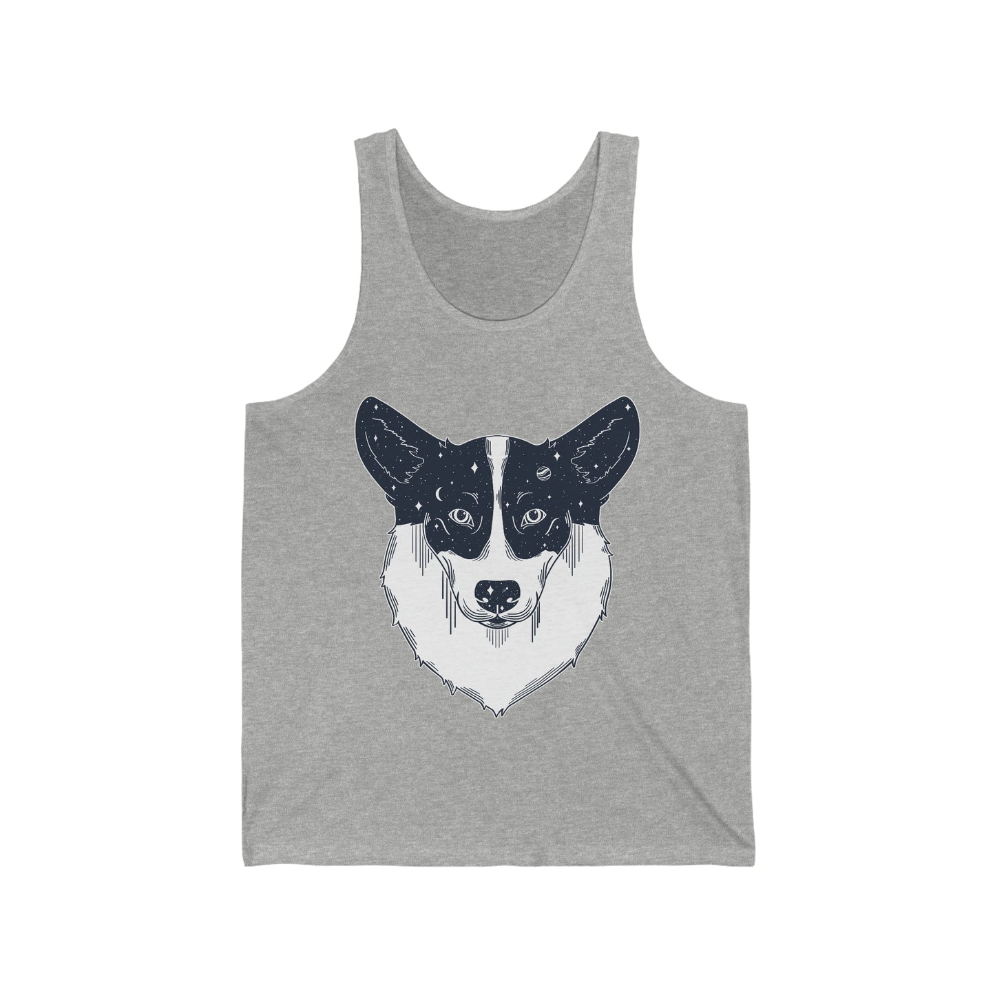 Tank top - Unisexe - Corgi étoilé
