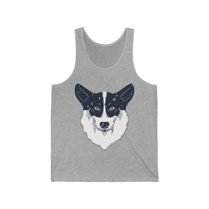 Tank top - Unisexe - Corgi étoilé